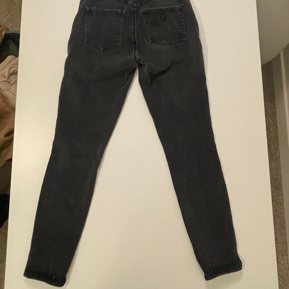 GUESS Dark Grey Wash Skinny Jeans - Picture 5 of 5